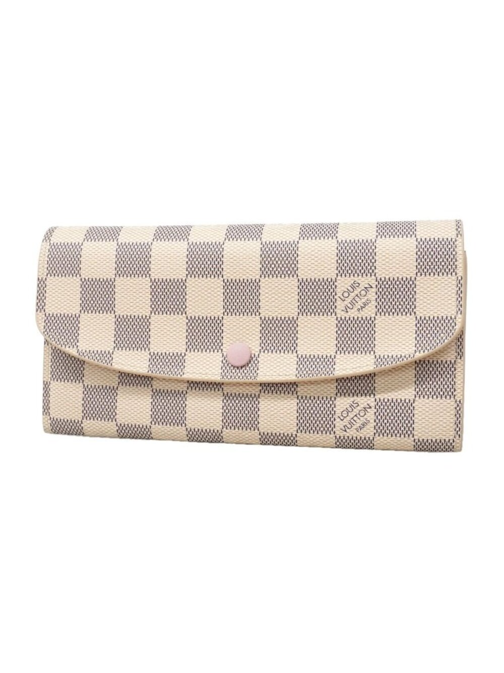 Louis Vuitton Wallet Damier Azur Portefeuille Emily Rose Ballerine
